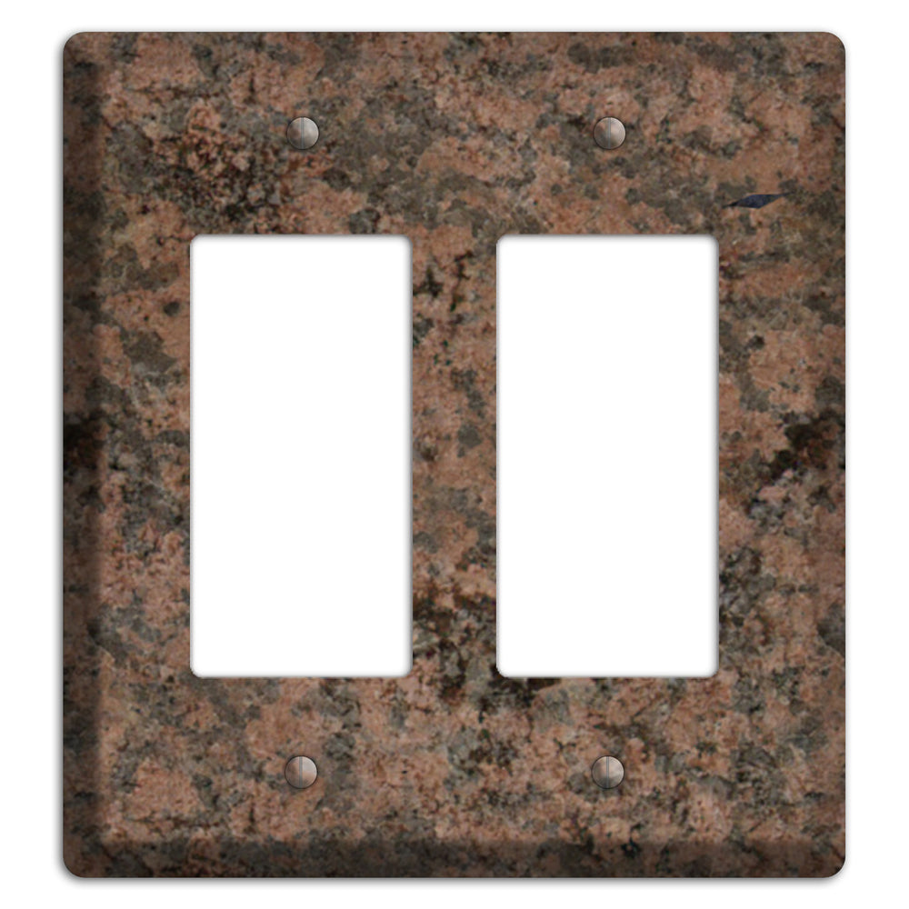 Granite Name: Indian Dakota Granite 2 Rocker Wallplate