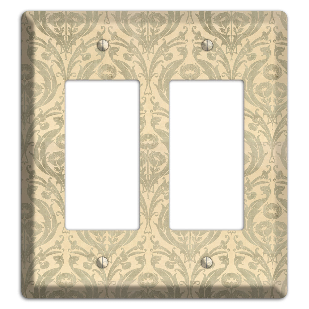 Whispered Thistle 2 Rocker Wallplate