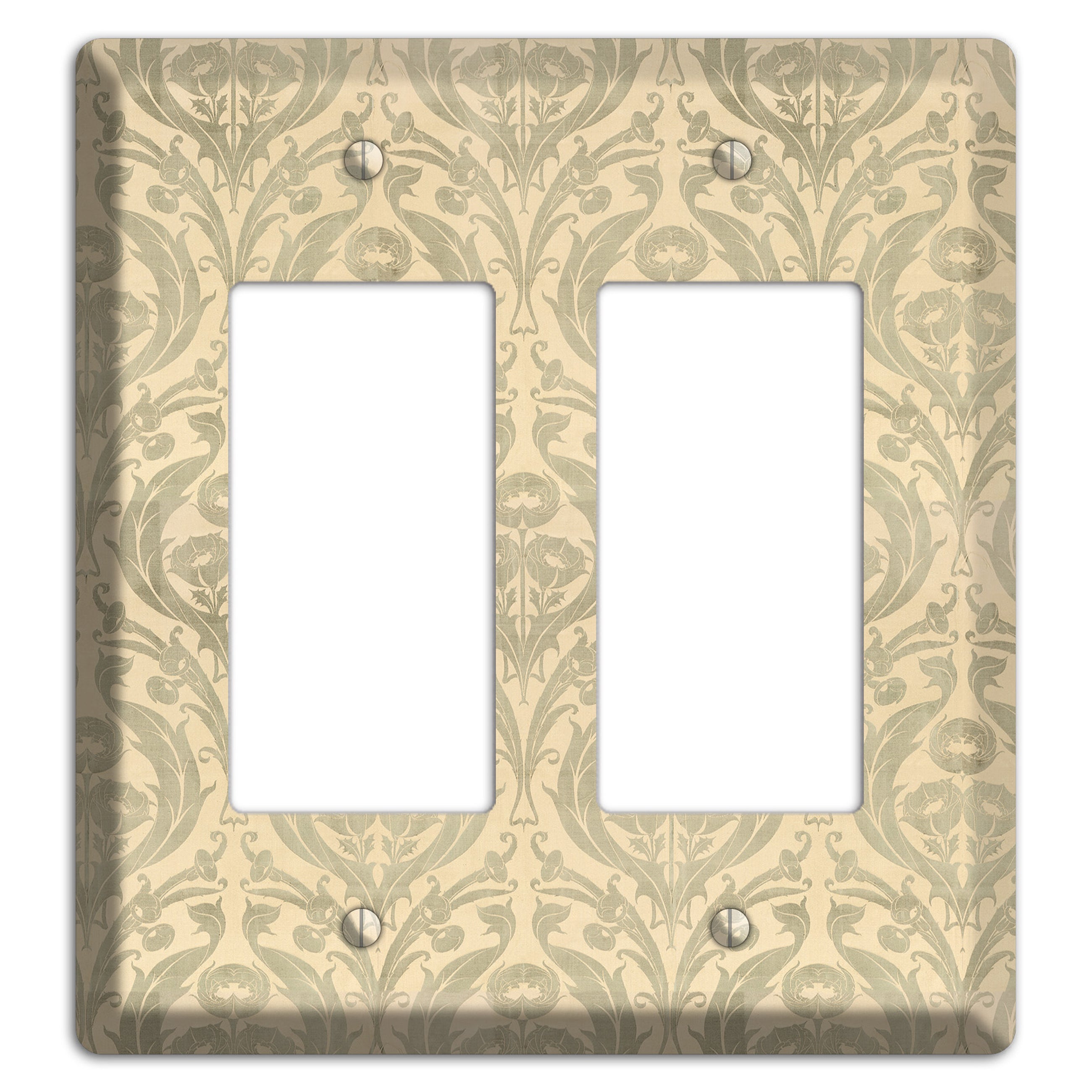 Whispered Thistle 2 Rocker Wallplate