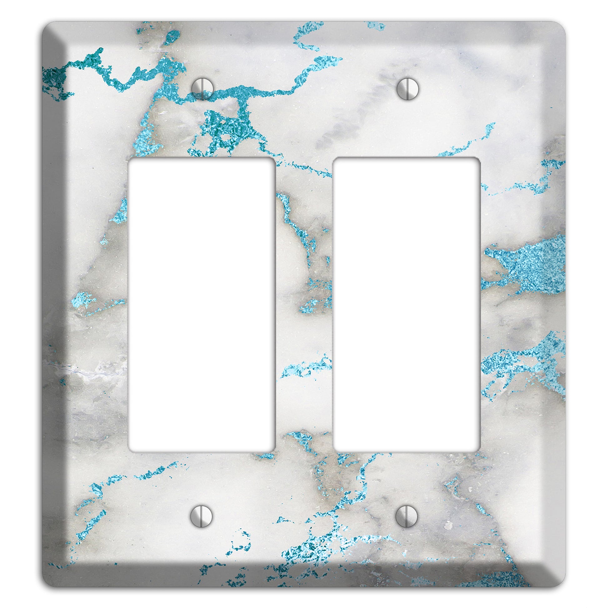 Gumbo Marble 2 Rocker Wallplate