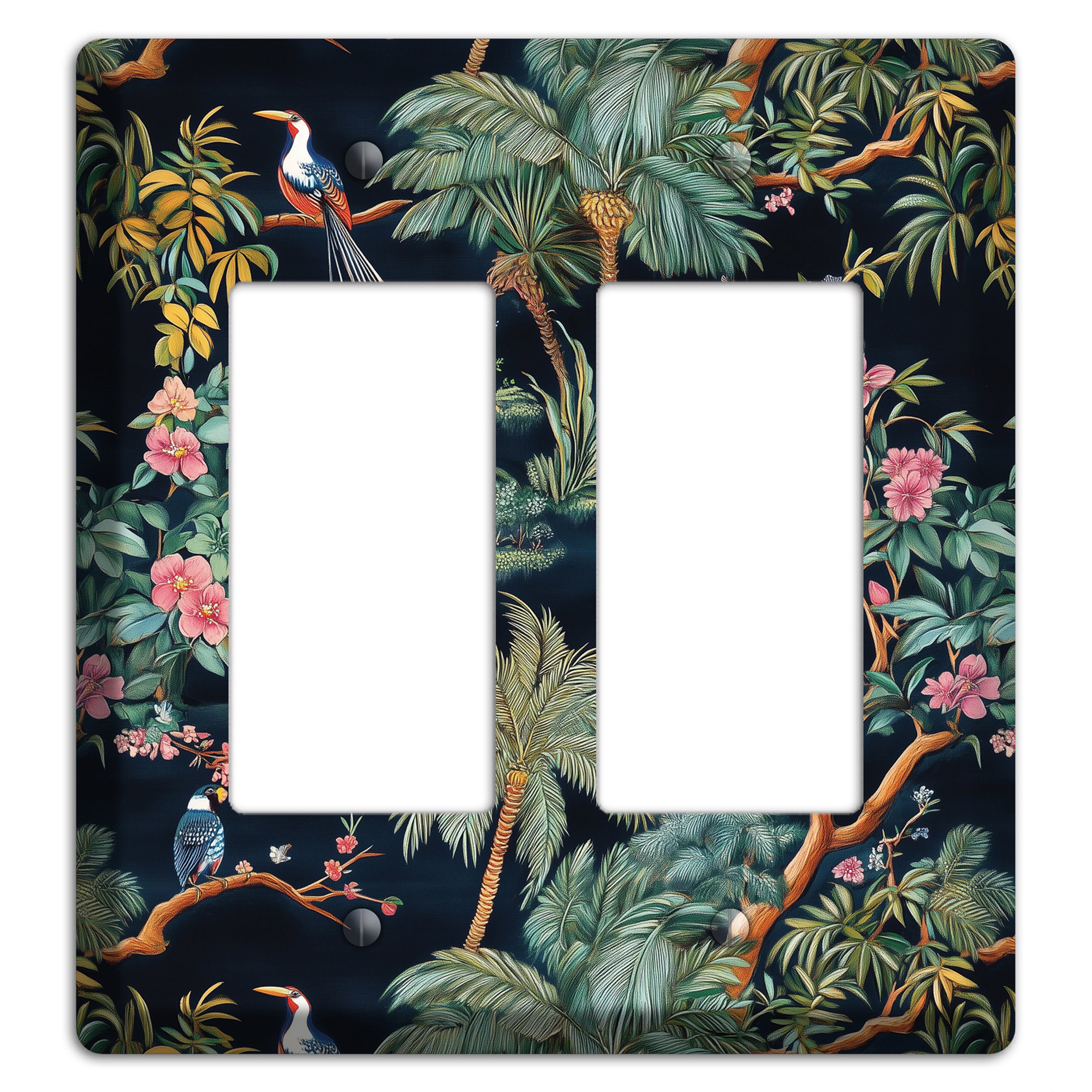 Jungle Nocturne 2 Rocker Wallplate