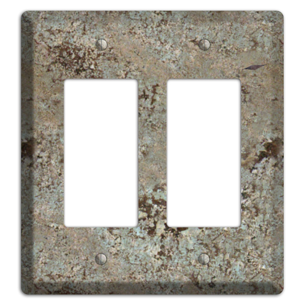 Delicatus White Granite 2 Rocker Wallplate