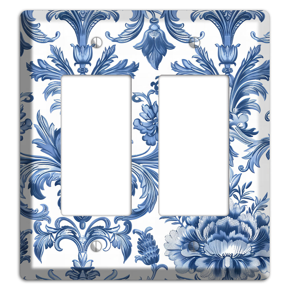 Porcelain Garden Reverie 2 Rocker Wallplate