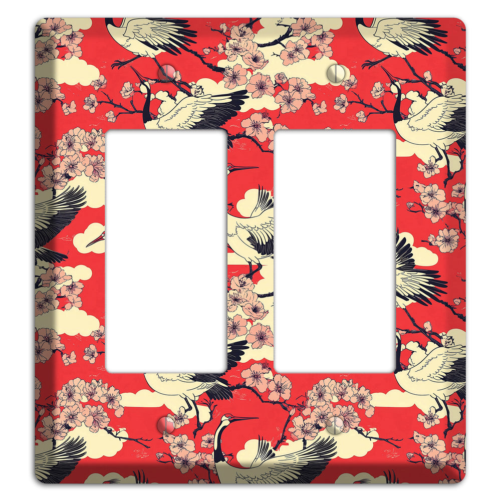 Crimson Blossom Ascent 2 Rocker Wallplate
