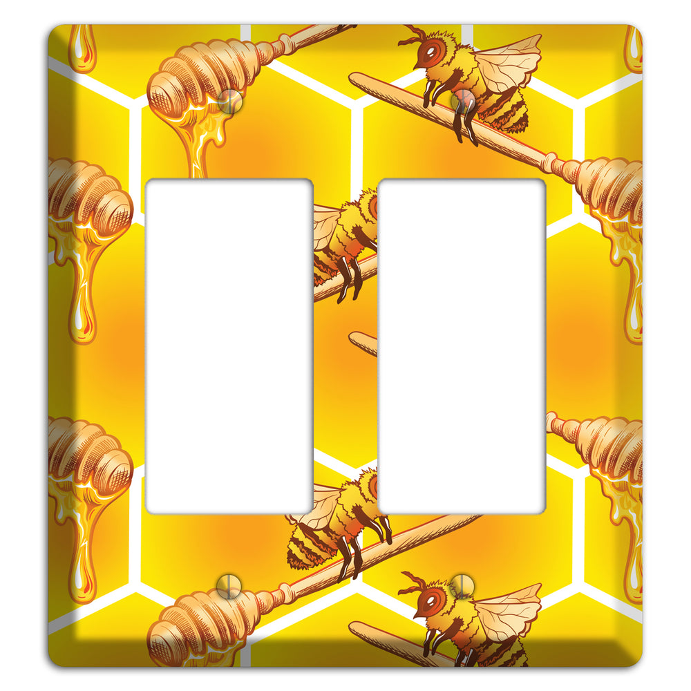 Golden Hive Ritual 2 Rocker Wallplate