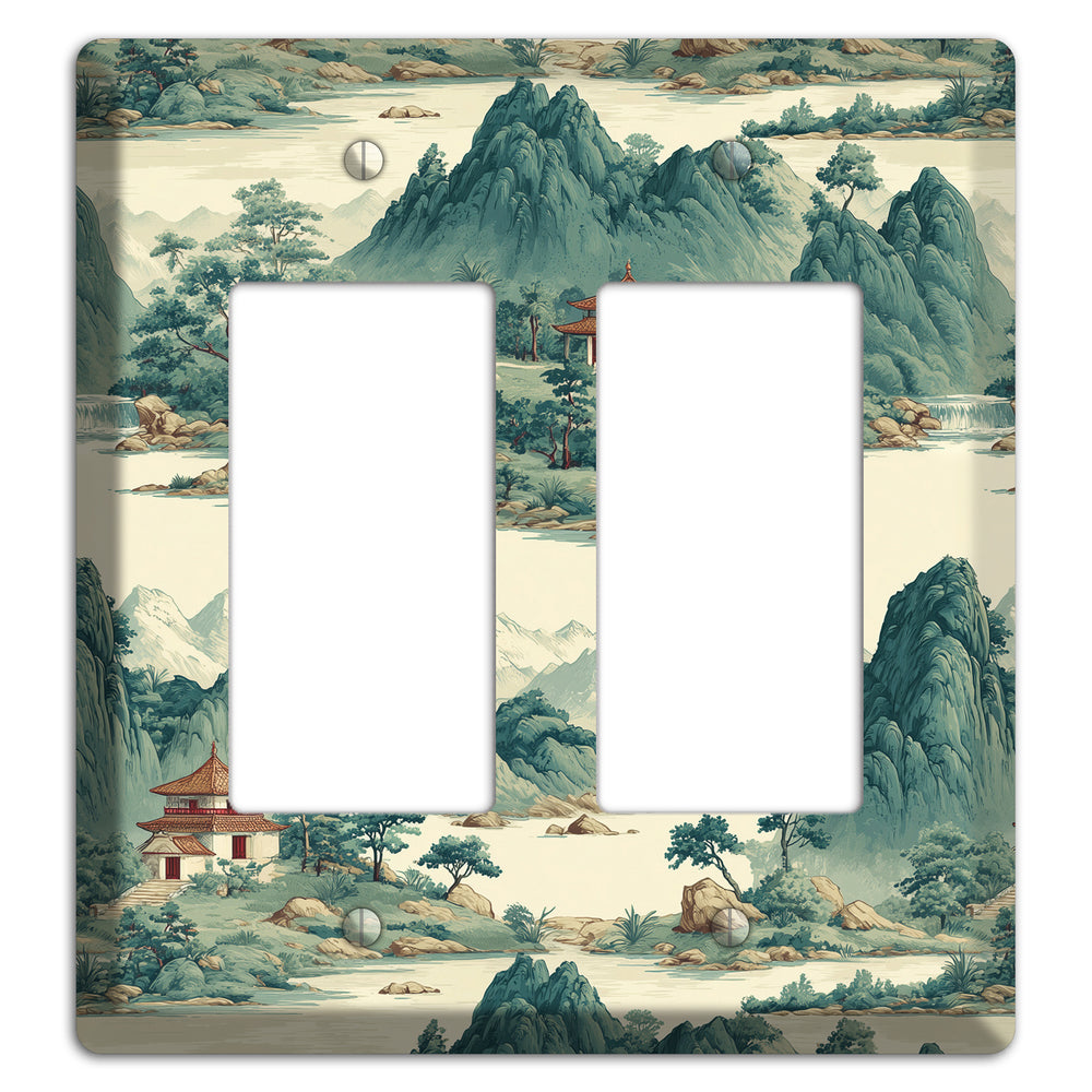 Mist & Pavilion 2 Rocker Wallplate