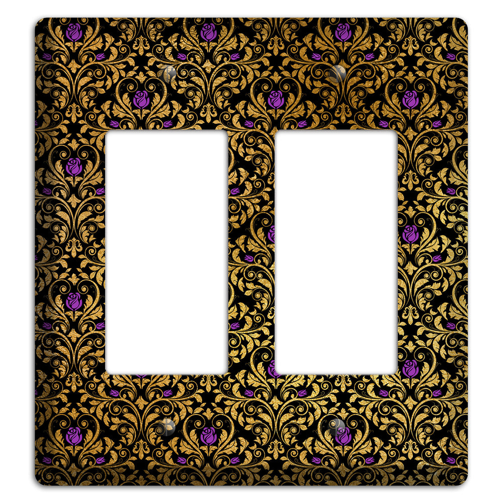 Gilded Masquerade 2 Rocker Wallplate
