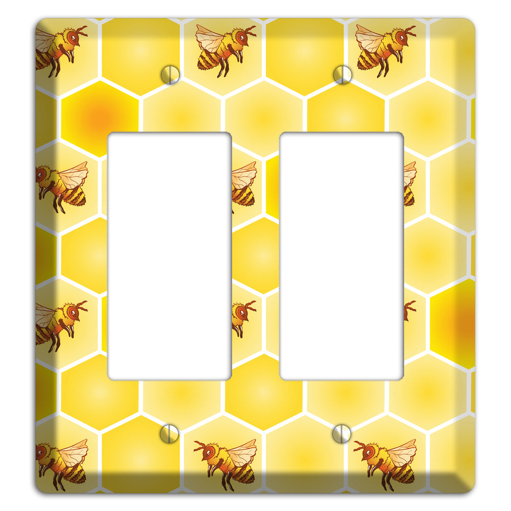 Honeycomb Colony 2 Rocker Wallplate