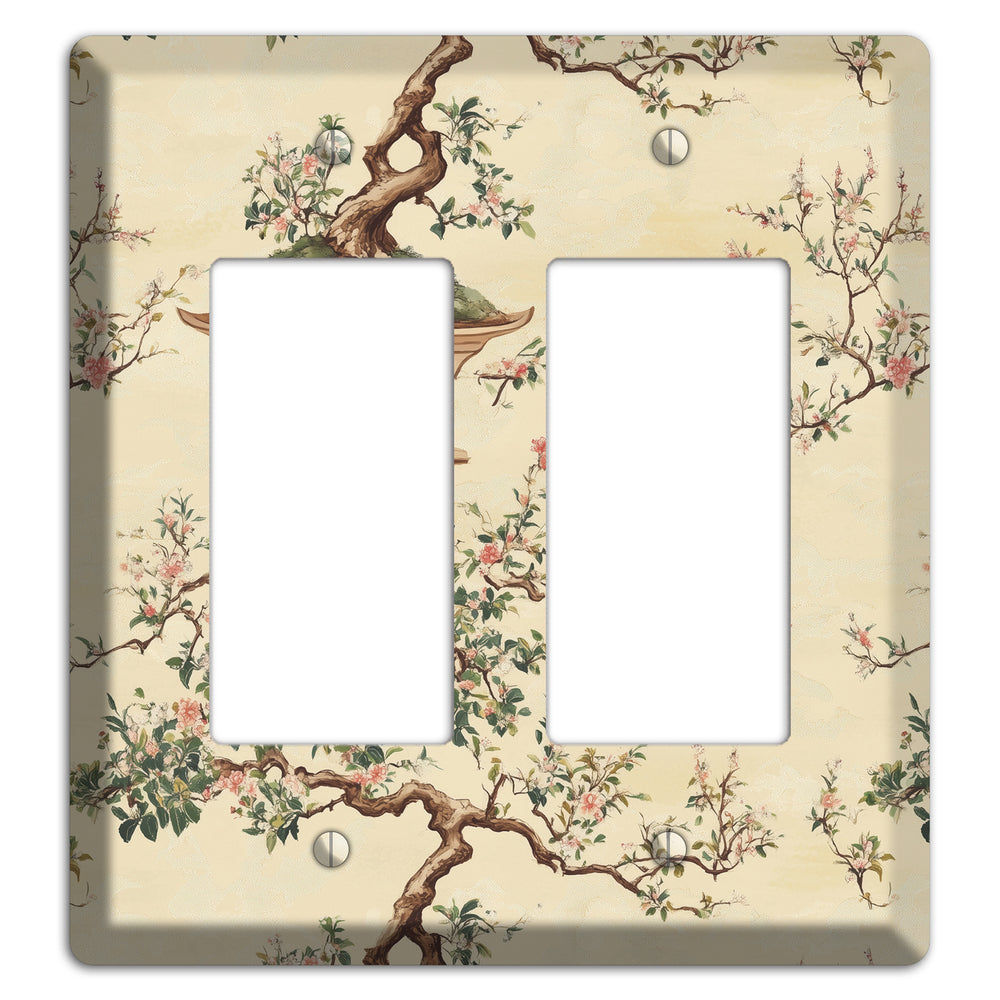 Bonsai & Blossom 2 Rocker Wallplate