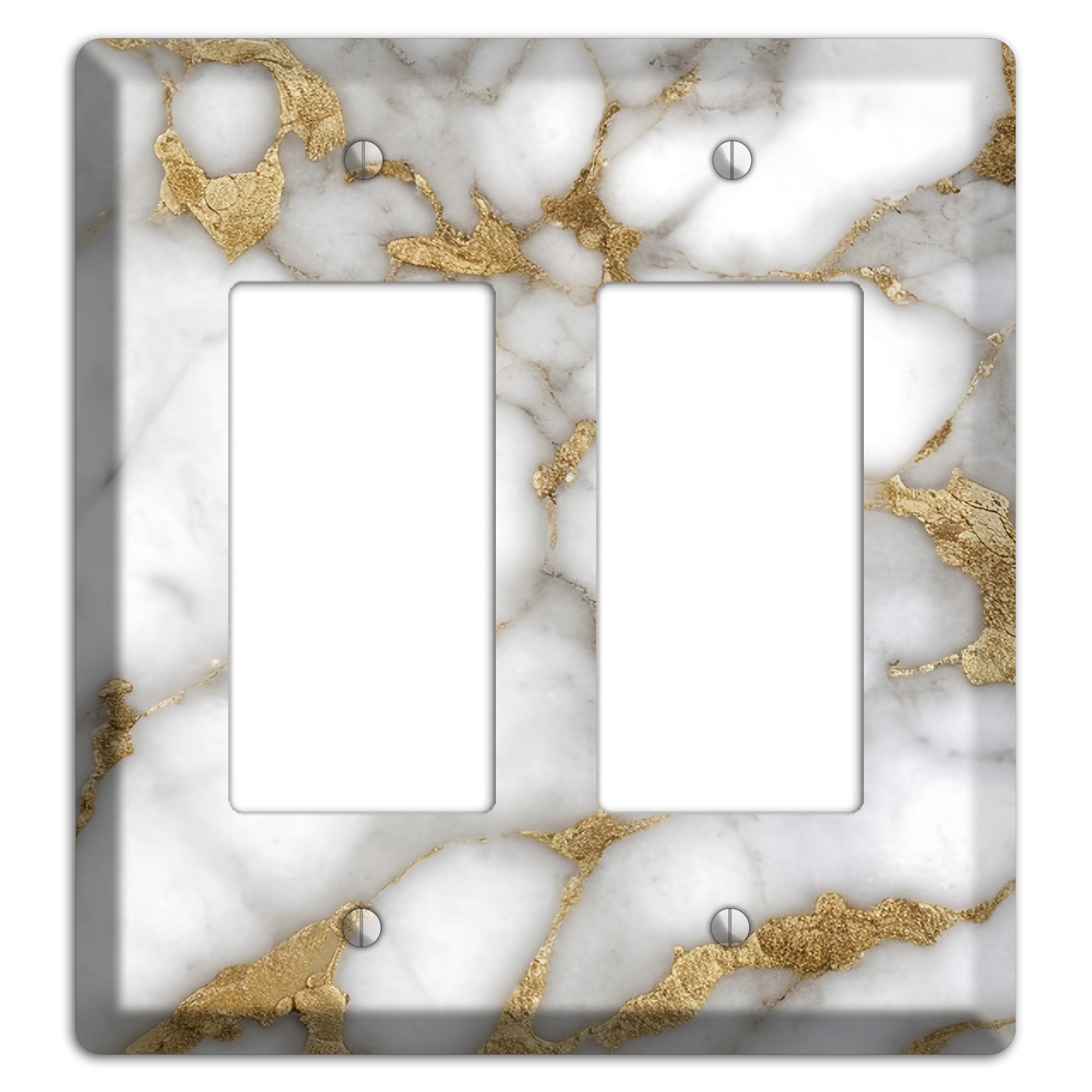 Twine Marble 2 Rocker Wallplate