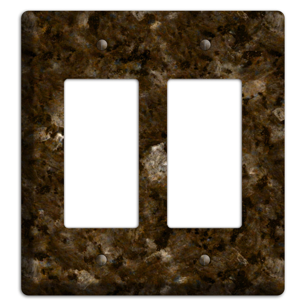 Tropical Brown Granite 2 Rocker Wallplate