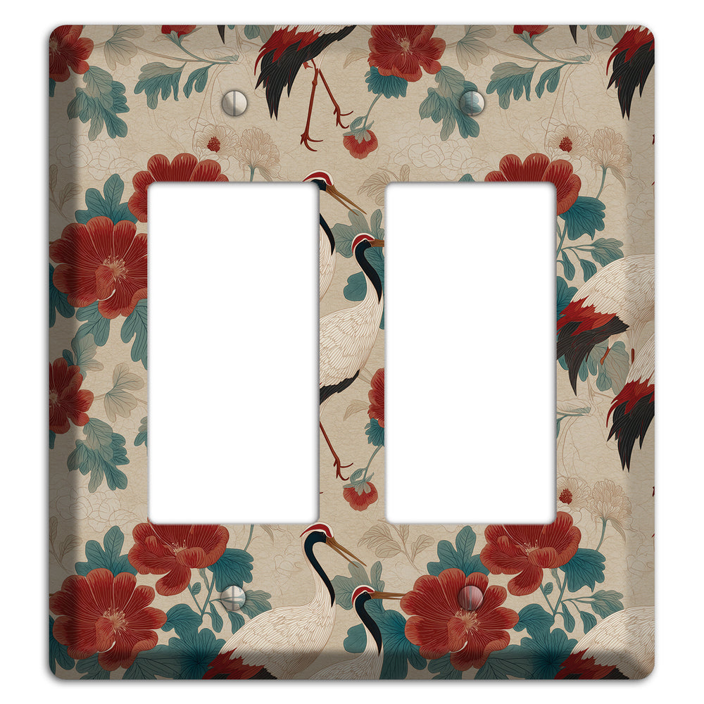 Rust Peony Passage 2 Rocker Wallplate