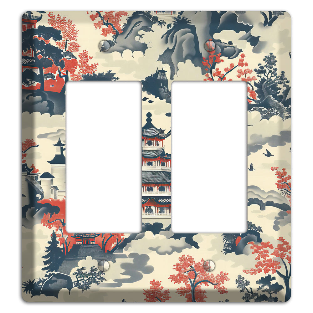 Ink & Ember Pagoda 2 Rocker Wallplate
