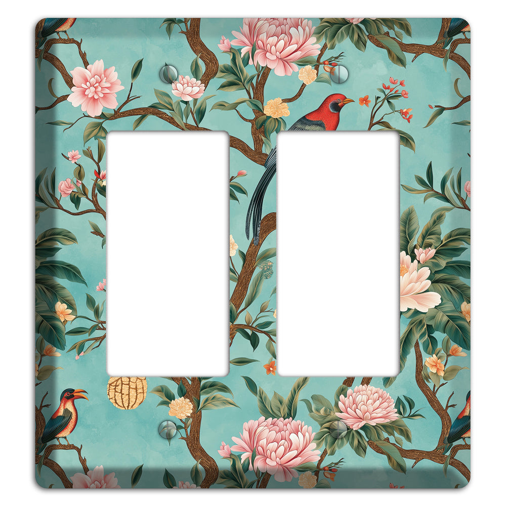 Jade Garden Reverie 2 Rocker Wallplate