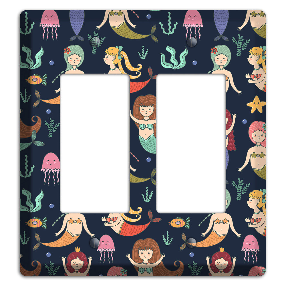 Mermaid Lagoon Party 2 Rocker Wallplate