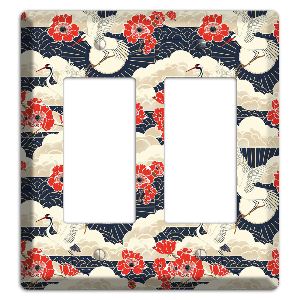 Crimson Peony Ascent 2 Rocker Wallplate