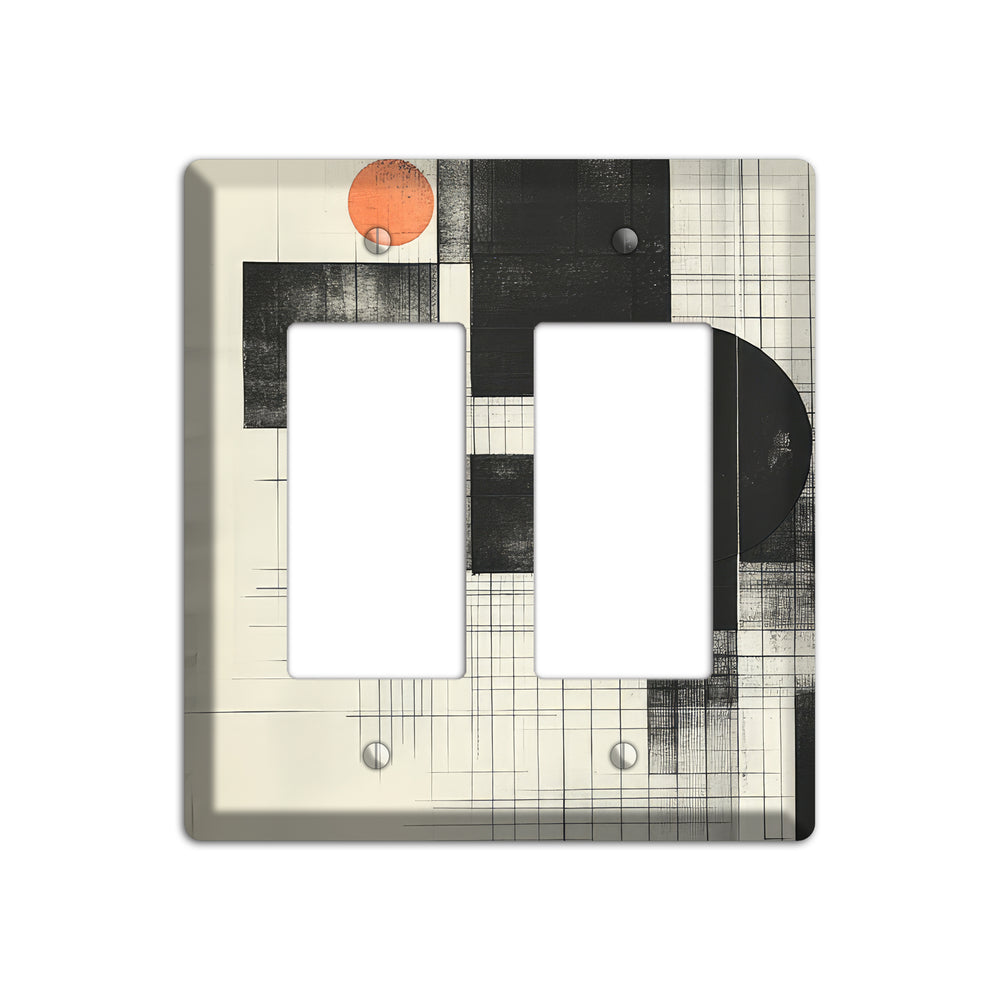Eclipse Over Blueprint 2 Rocker Wallplate