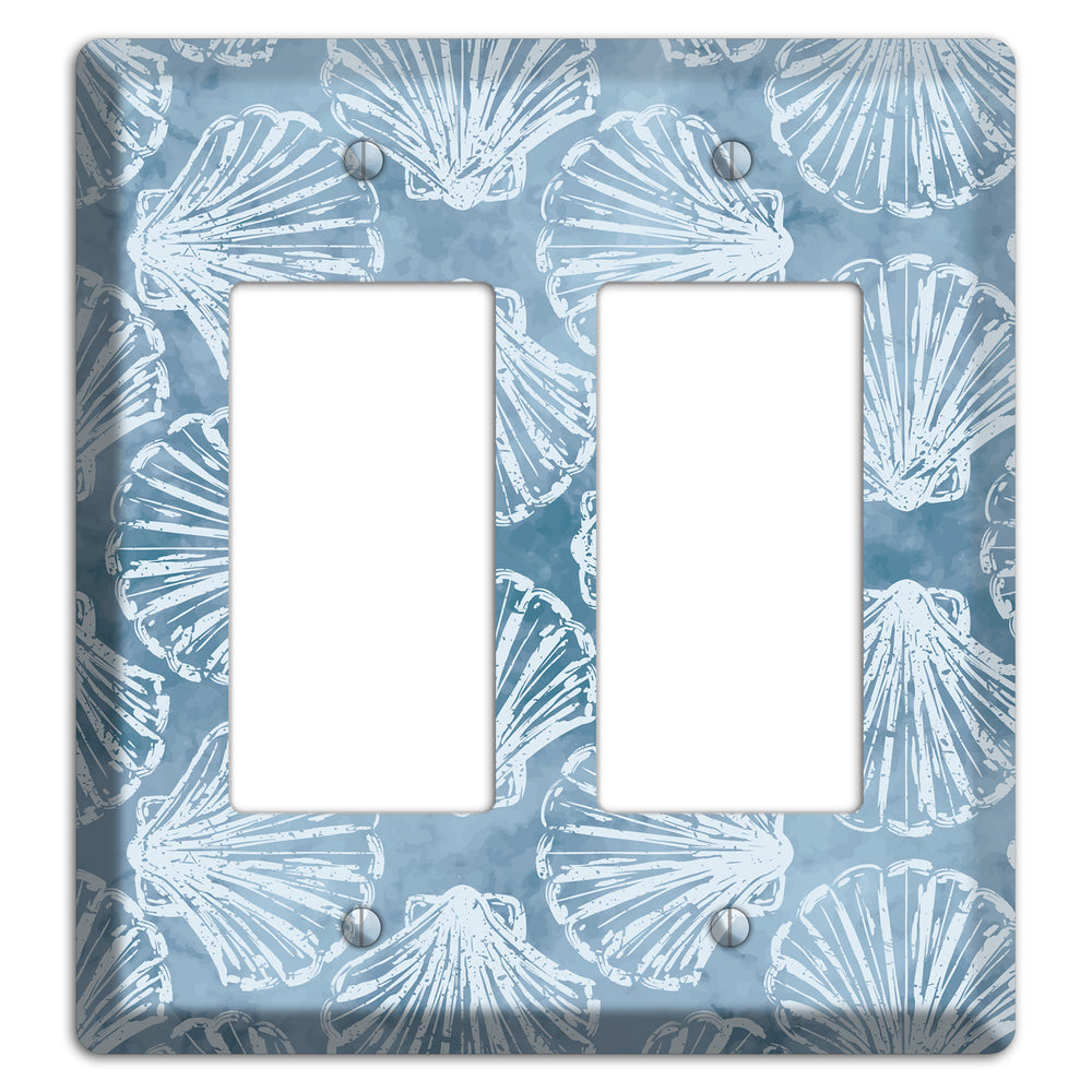 Coastal Shell Drift 2 Rocker Wallplate