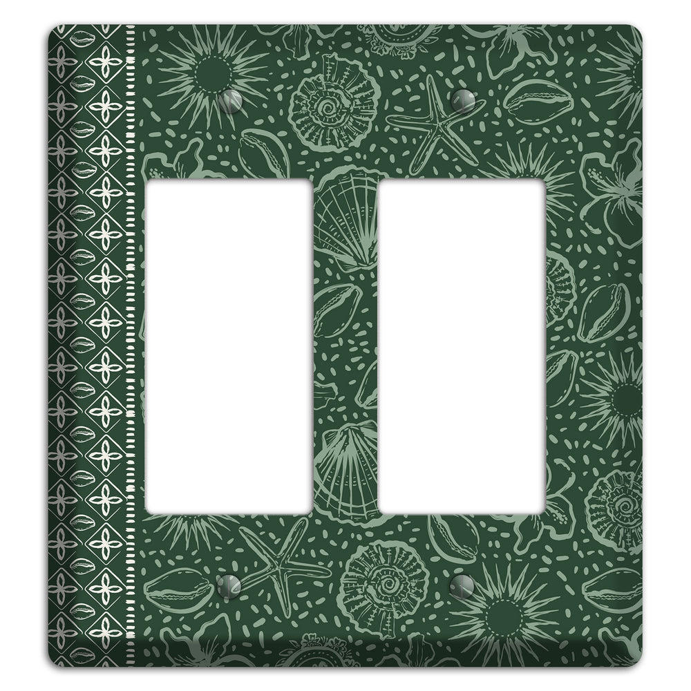 Emerald Tide Reliquary 2 Rocker Wallplate