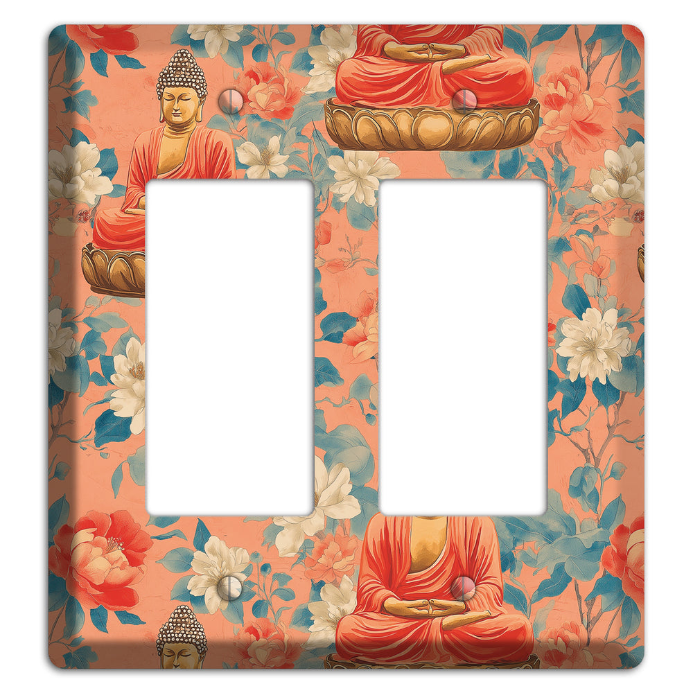 Lotus & Coral 2 Rocker Wallplate