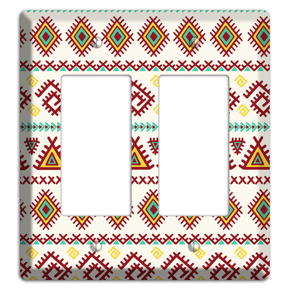 Crimson Tapestry 2 Rocker Wallplate