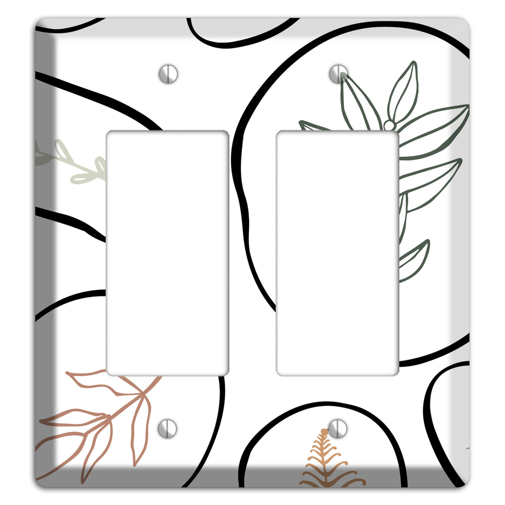 Pressed & Preserved 2 Rocker Wallplate