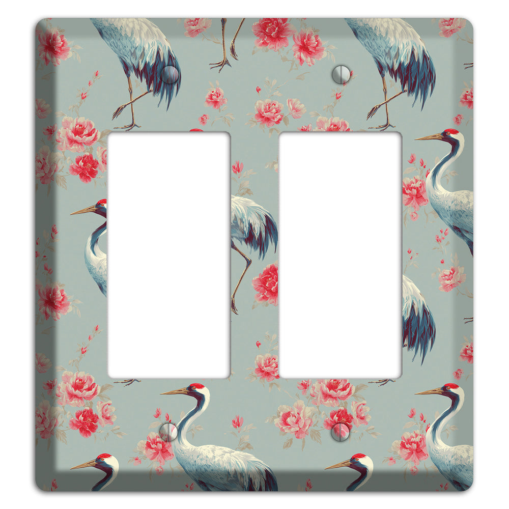 Rose Mist Vigil 2 Rocker Wallplate