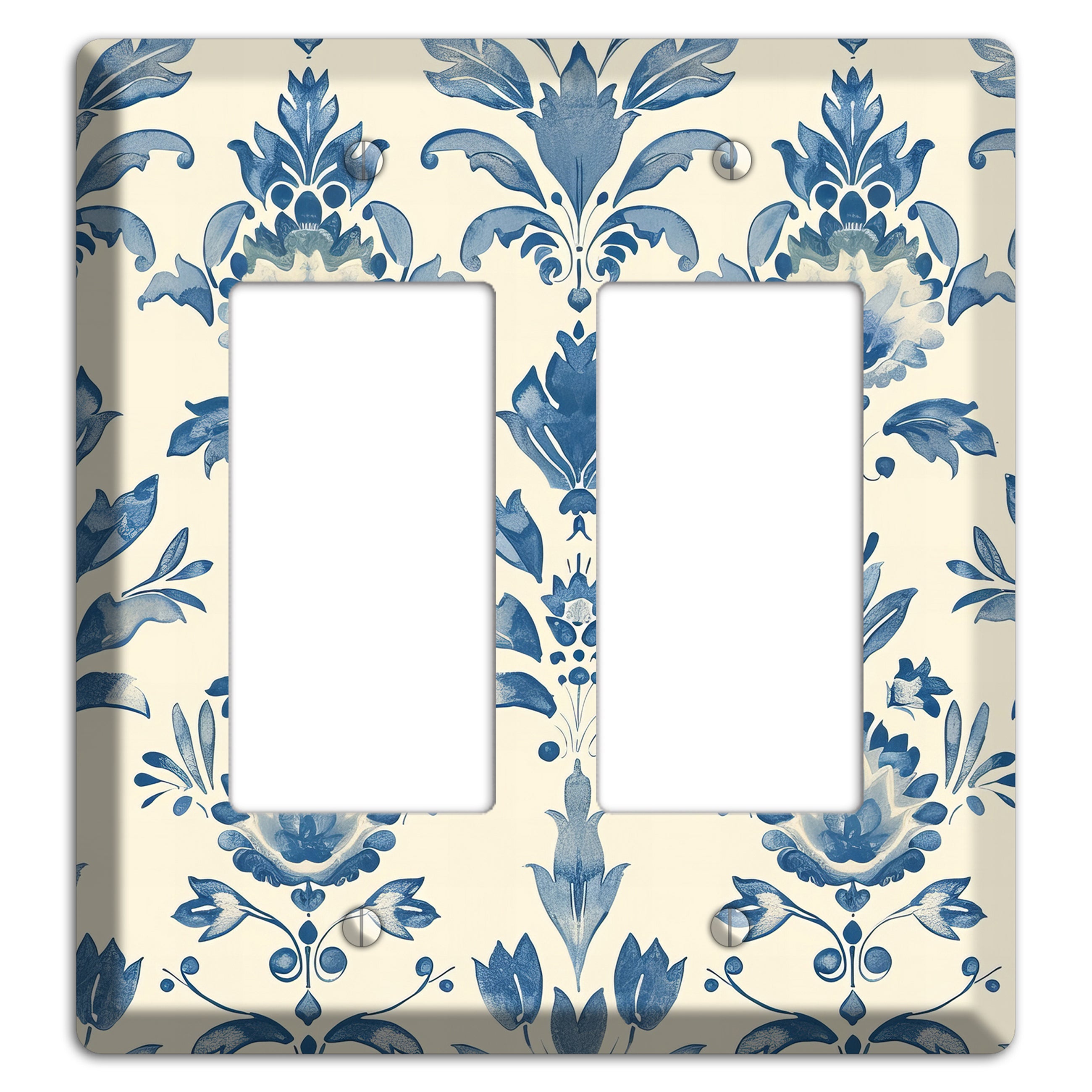 Bloom & Indigo 2 Rocker Wallplate