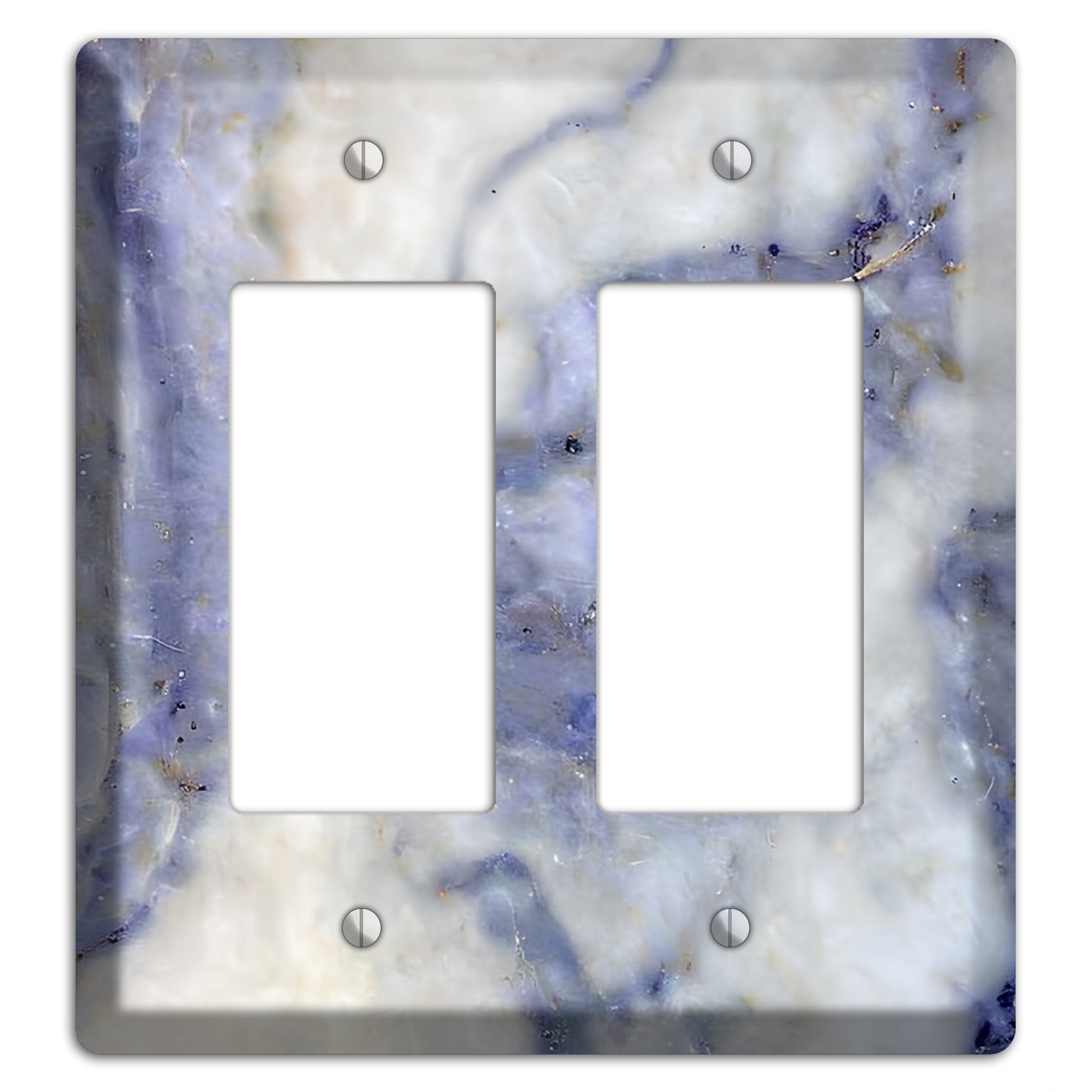 Spindle Marble 2 Rocker Wallplate