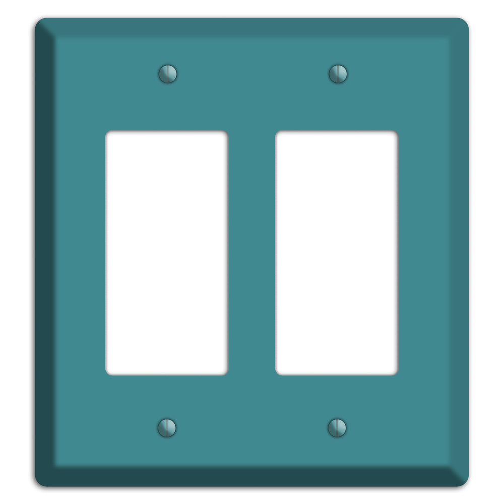 Baxter Turqouise 2 Rocker Wallplate