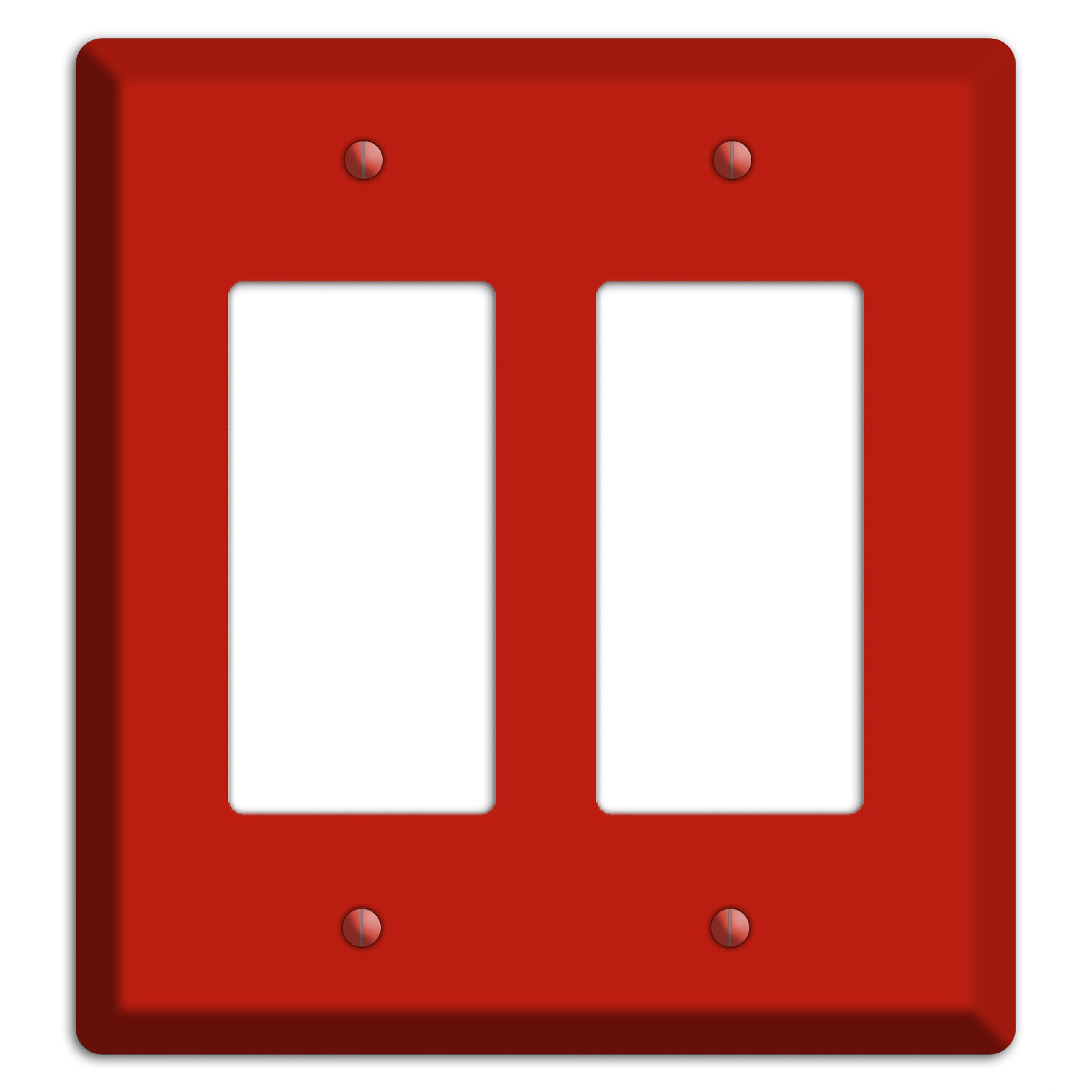 Baxter Simply Red 2 Rocker Wallplate