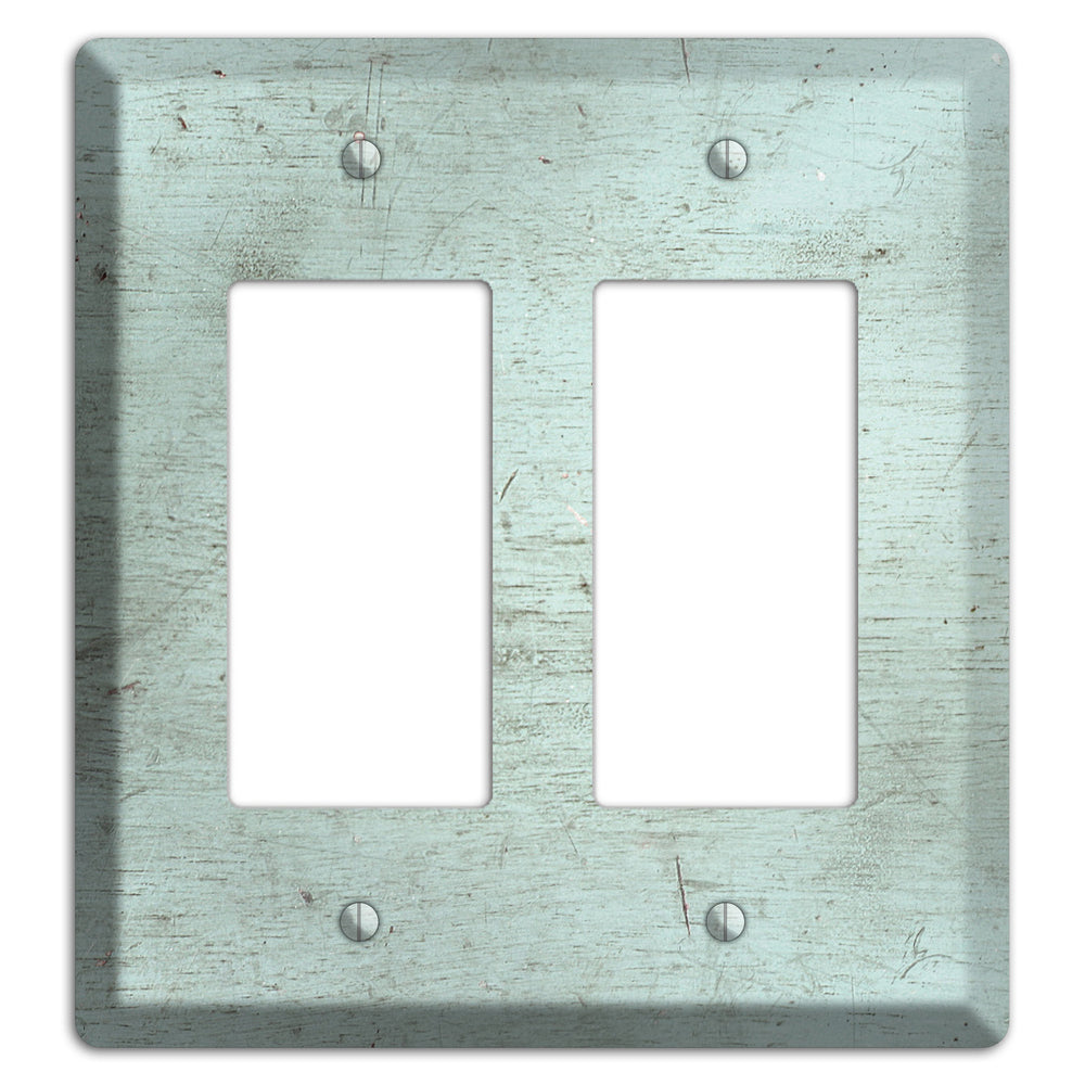 Weathered Teal Deck 2 Rocker Wallplate