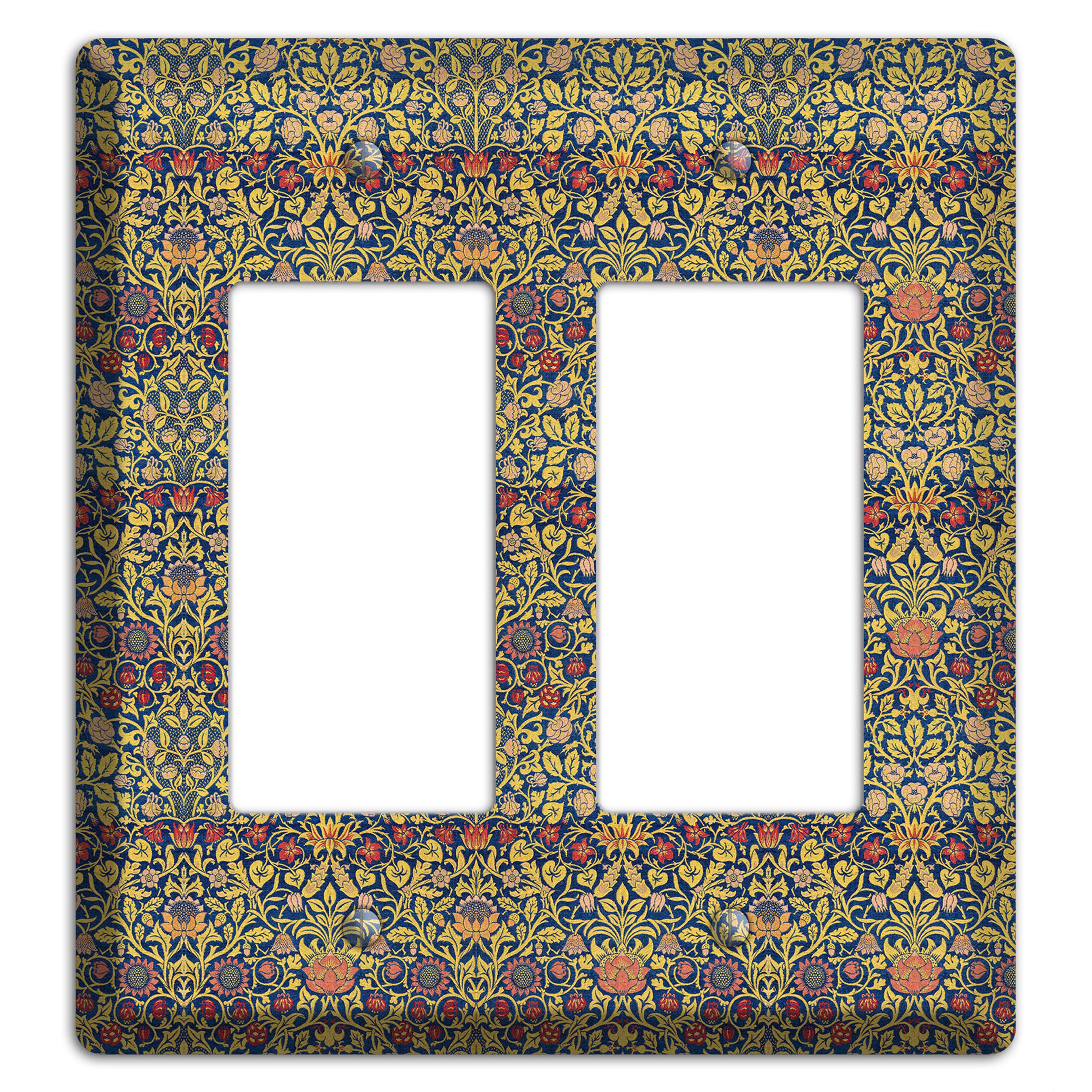 Orchard Garden Stripe 2 Rocker Wallplate