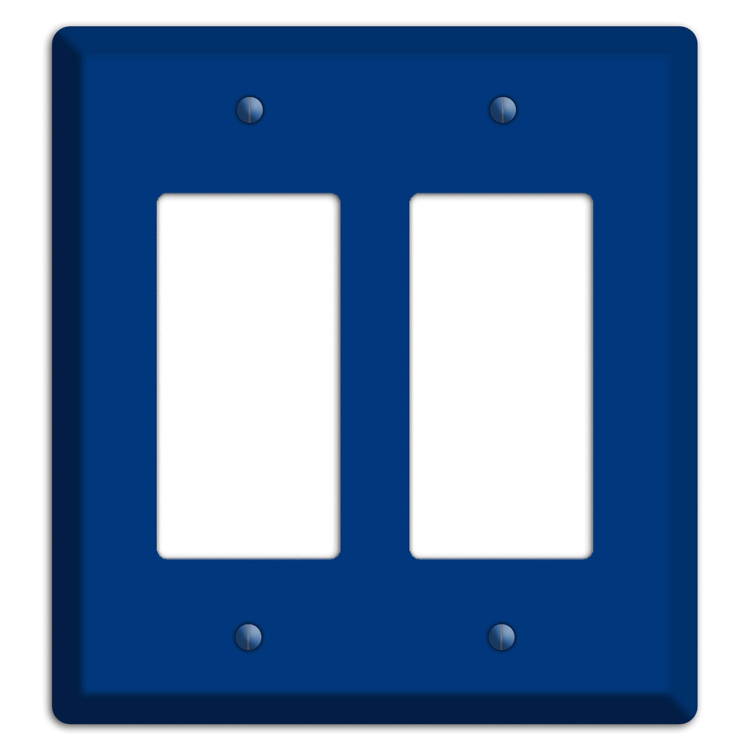 Baxter Simply Blue 2 Rocker Wallplate