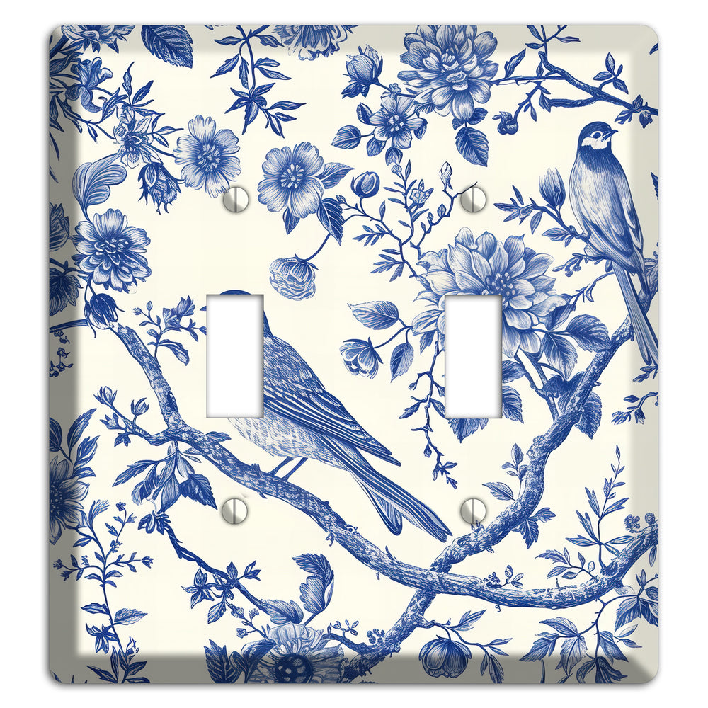 Willow Song Garden 2 Toggle Wallplate