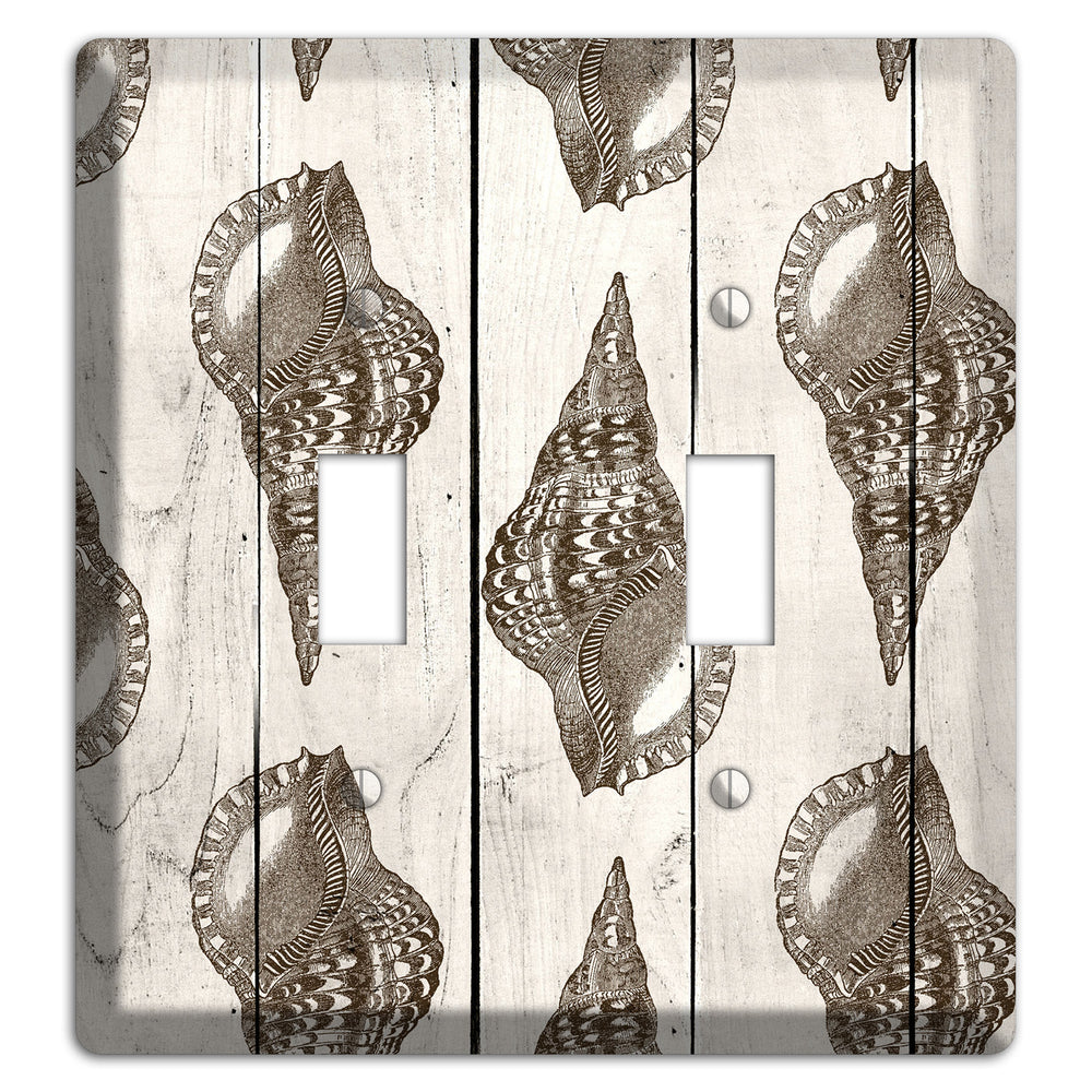 Shellbound Shore 2 Toggle Wallplate