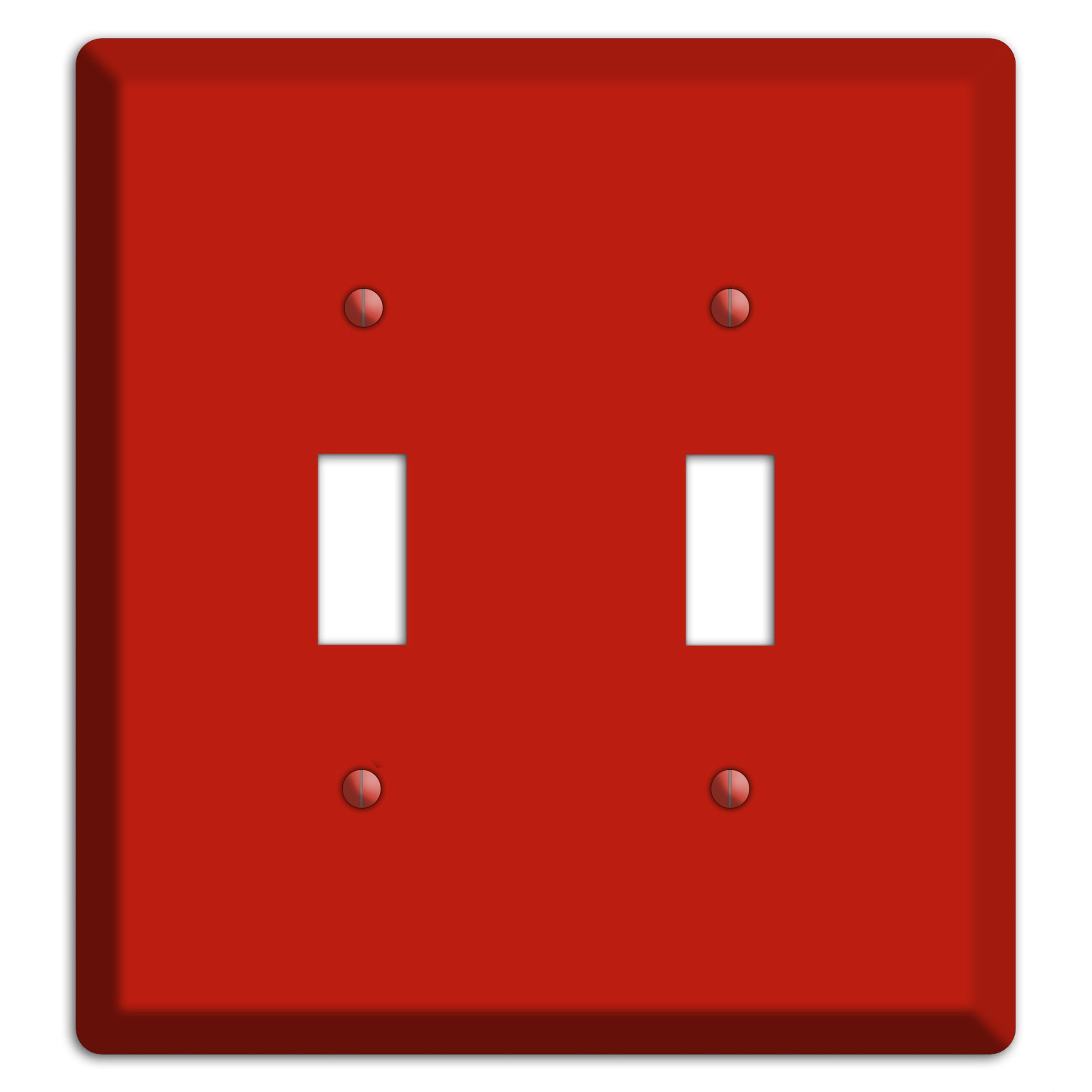 Baxter Simply Red 2 Toggle Wallplate