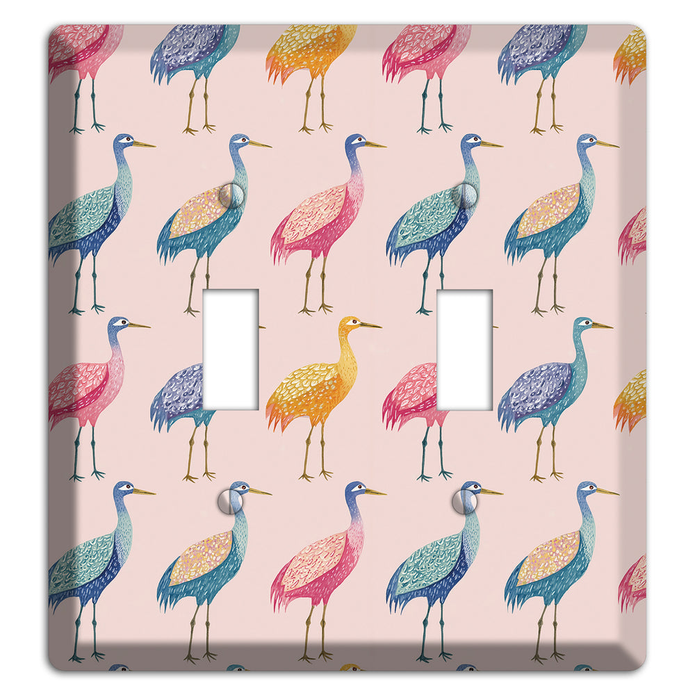 Rainbow Marsh Parade 2 Toggle Wallplate