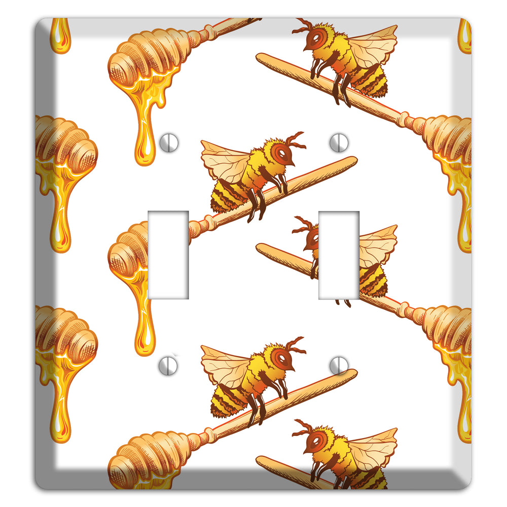 Honey Dipper Scatter 2 Toggle Wallplate