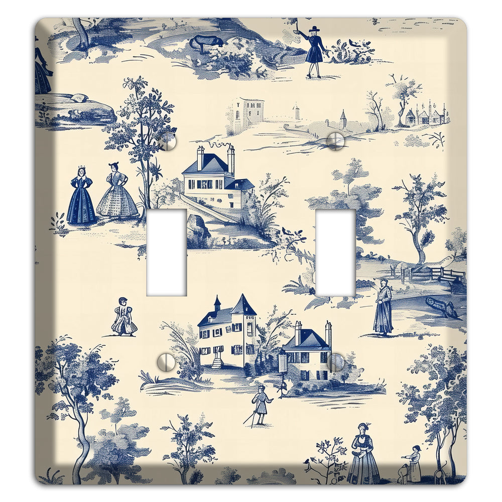 Pastoral Letter 2 Toggle Wallplate