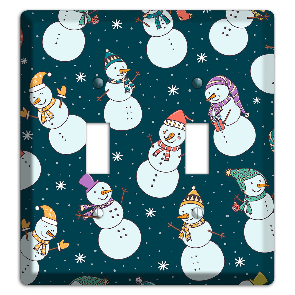Snowman Celebration 2 Toggle Wallplate