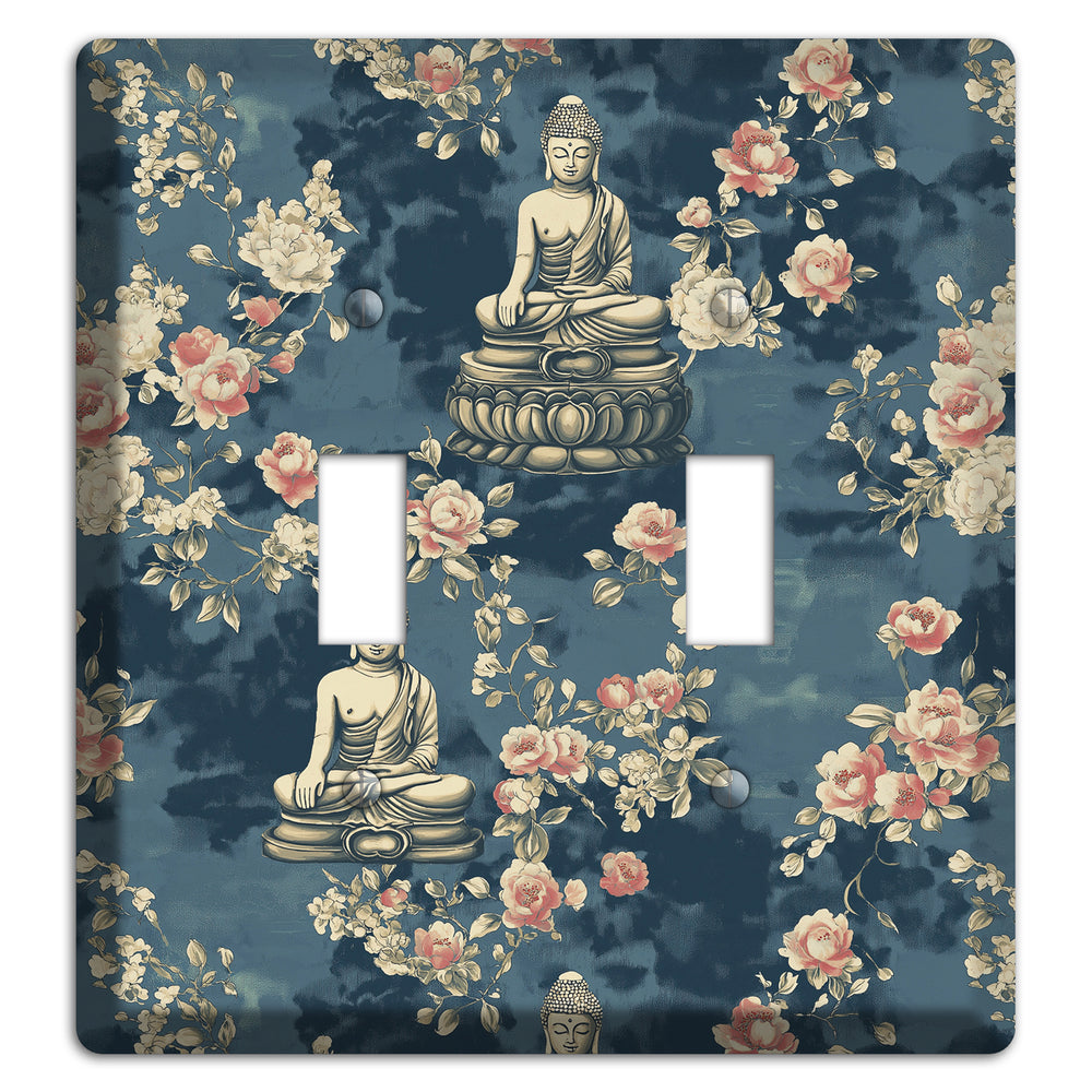 Lotus & Bloom 2 Toggle Wallplate