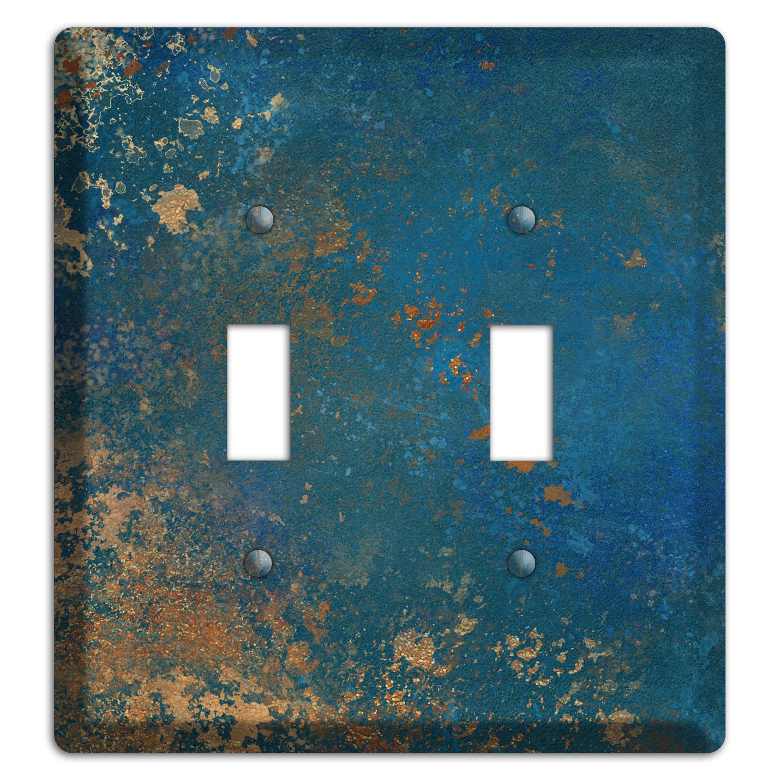 Oxidized Ocean 2 Toggle Wallplate