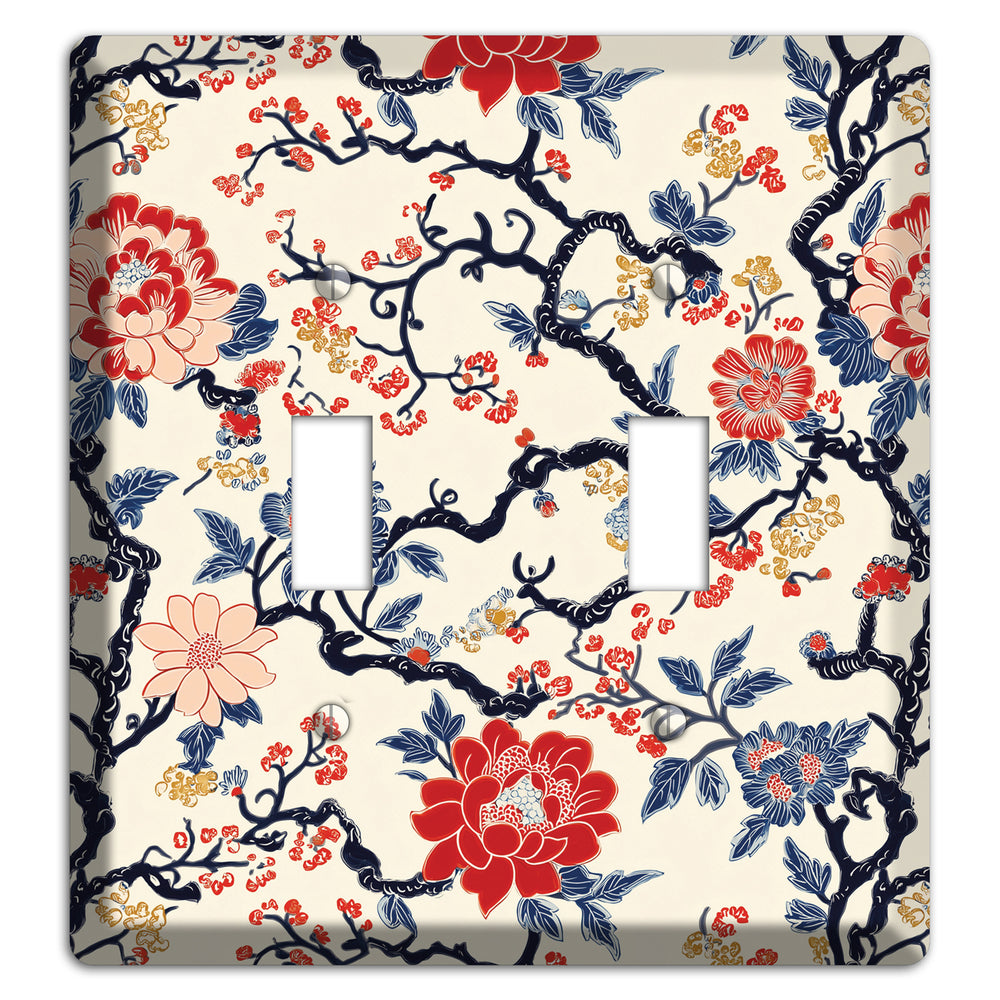 Crimson Branch Reverie 2 Toggle Wallplate