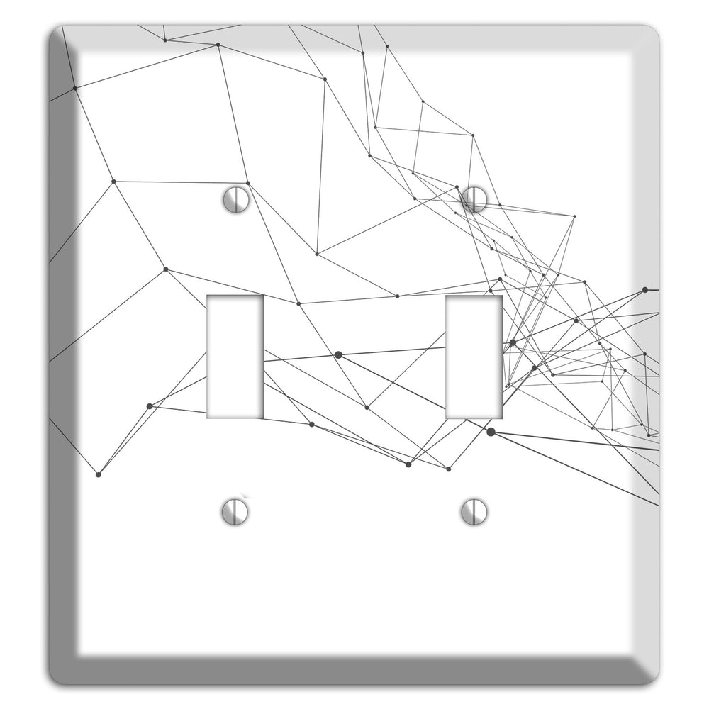 Gossamer Transit Map 2 Toggle Wallplate