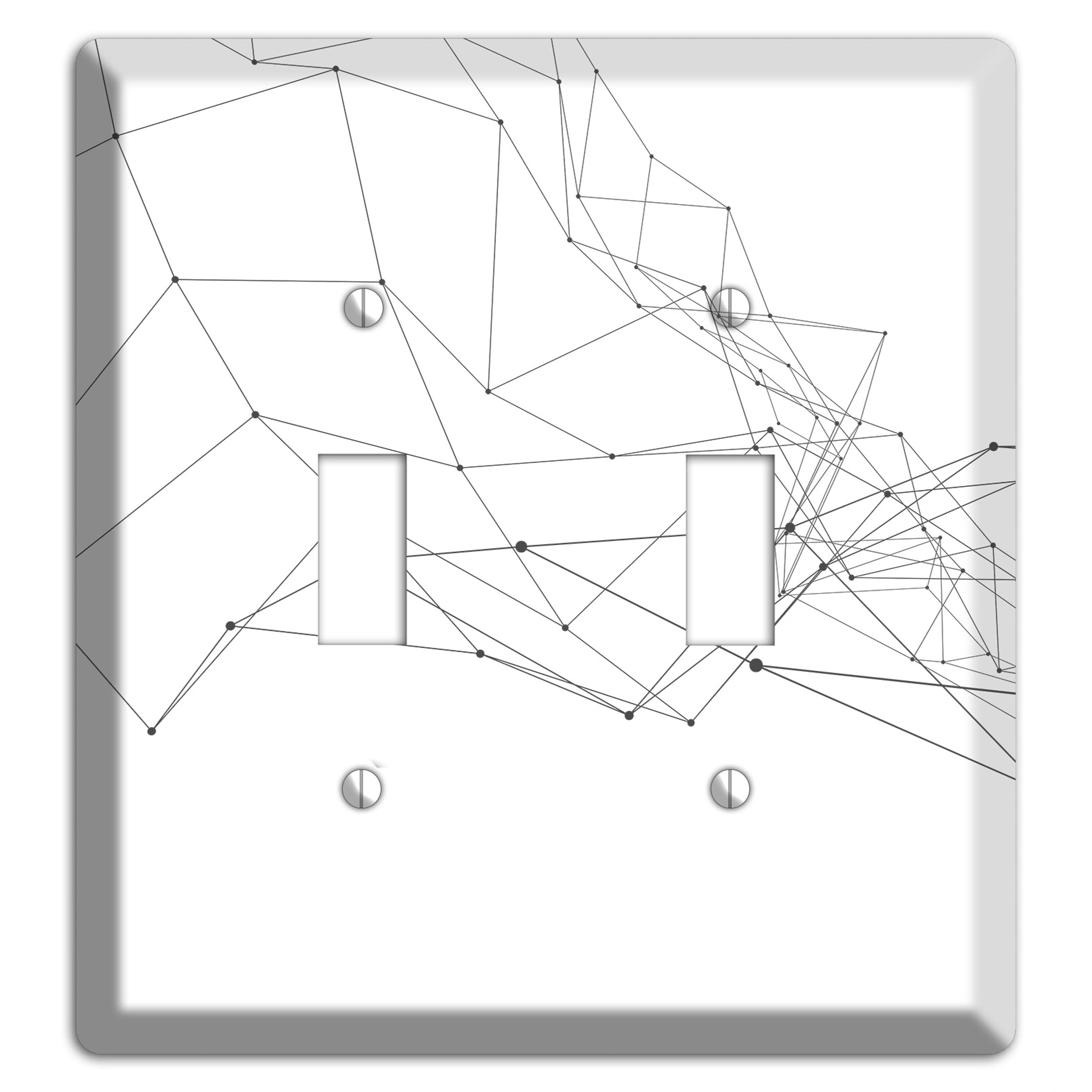 Gossamer Transit Map 2 Toggle Wallplate