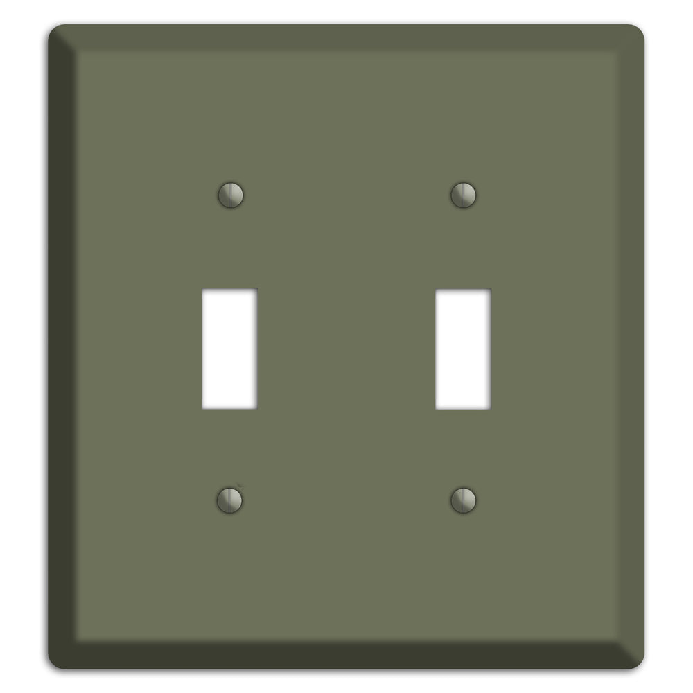 Baxter Eucalyptus 2 Toggle Wallplate