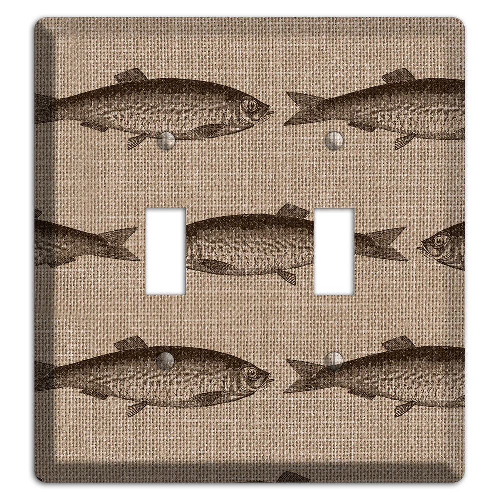 Shoal Sketch 2 Toggle Wallplate
