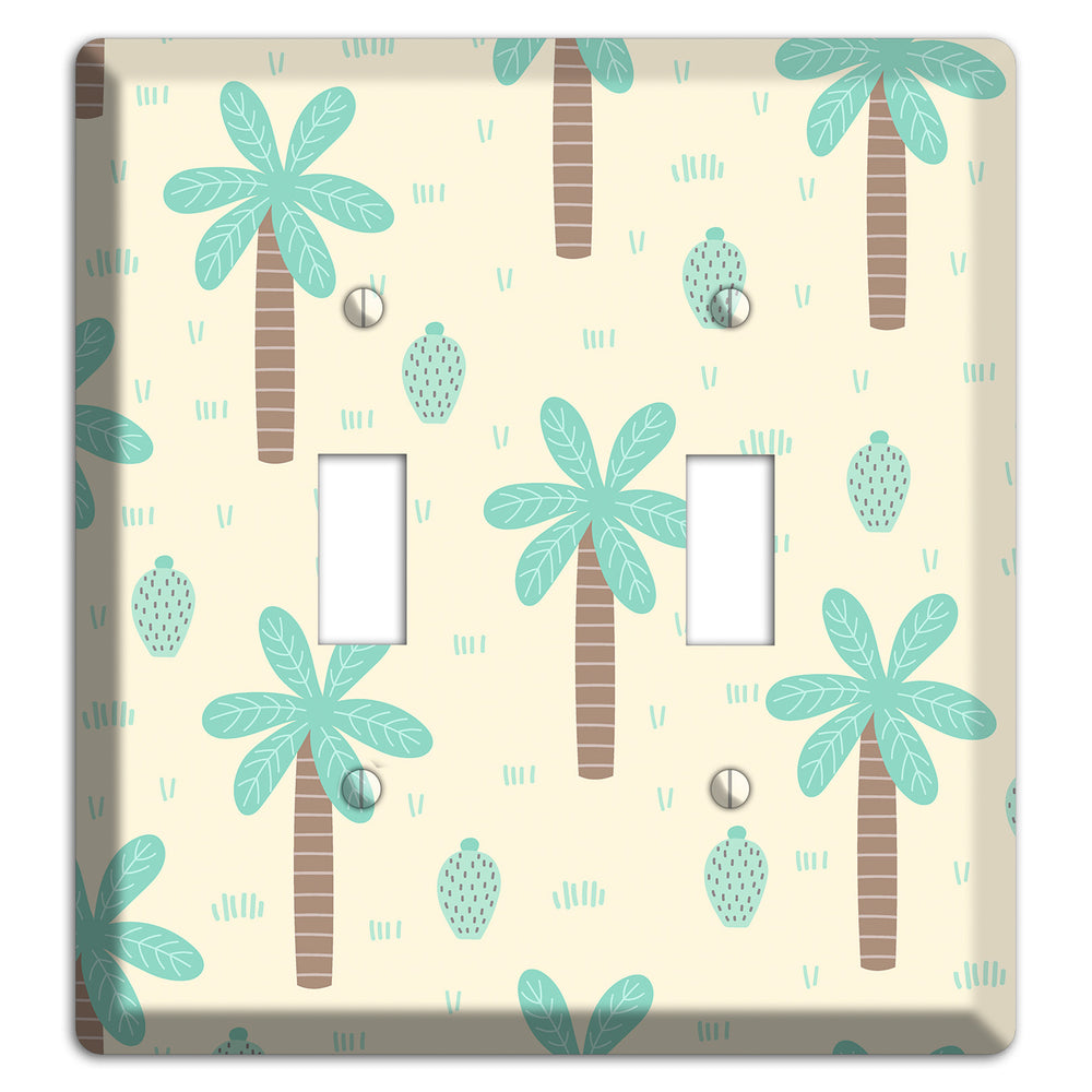 Dino Palmscape 2 Toggle Wallplate