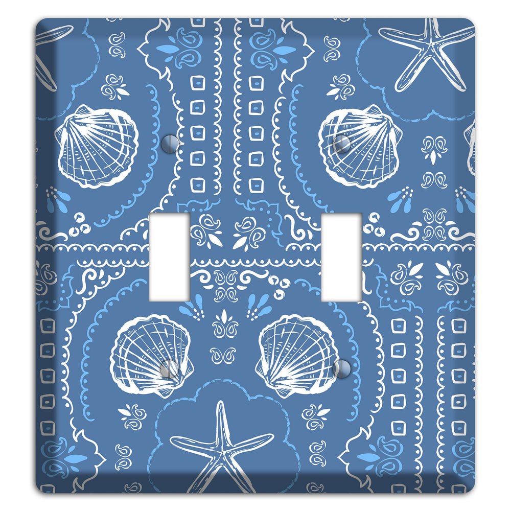 Cerulean Bandana Shore 2 Toggle Wallplate